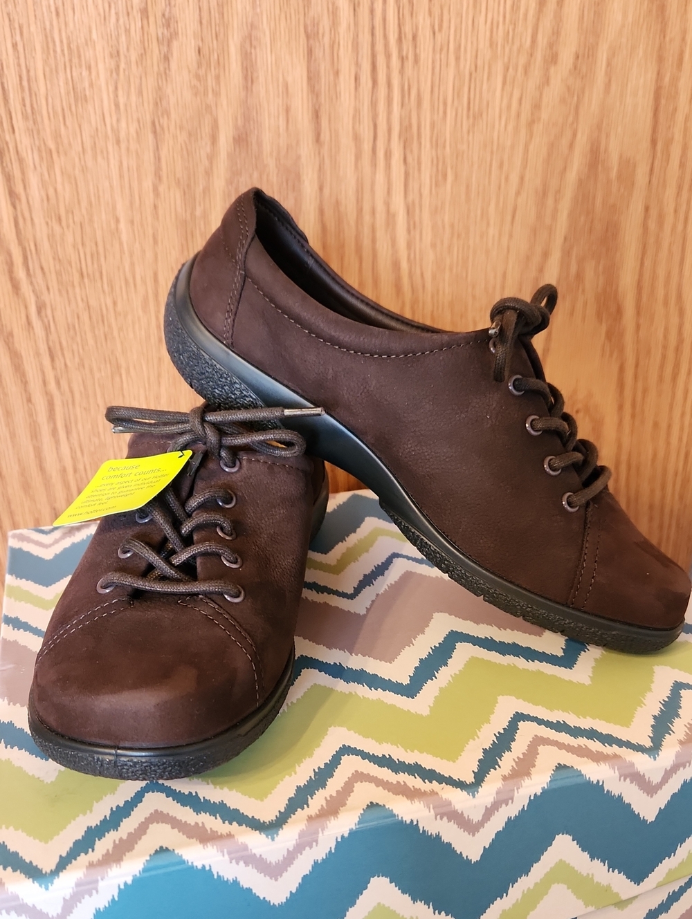 hotter Women's Brown Lace-Up Shoed